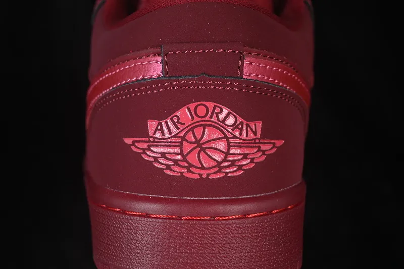 All categories Air Jordan Jordan series basketball shoes Air Jordan 1 Low Air Jordan 1 Low AJ1 Joe 1 raw rubber wine red low-top retro cultural basketball shoes IB7012-600